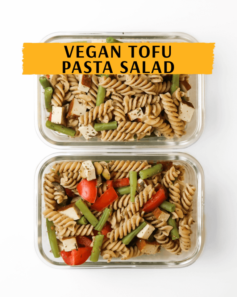 smoked-tofu-pasta-salad