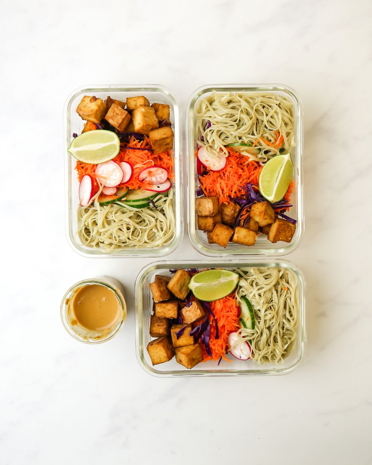 Simple Vegan Udon Noodle Bowl Perfect for Meal Prep