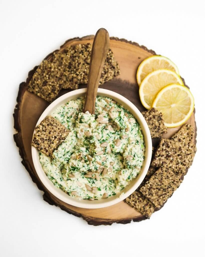 vegan-spinach-garlic-dip