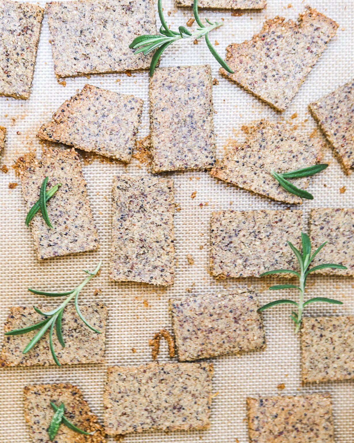 Healthy Vegan Crackers with Quinoa and Tahini Sarahs Vegan Guide