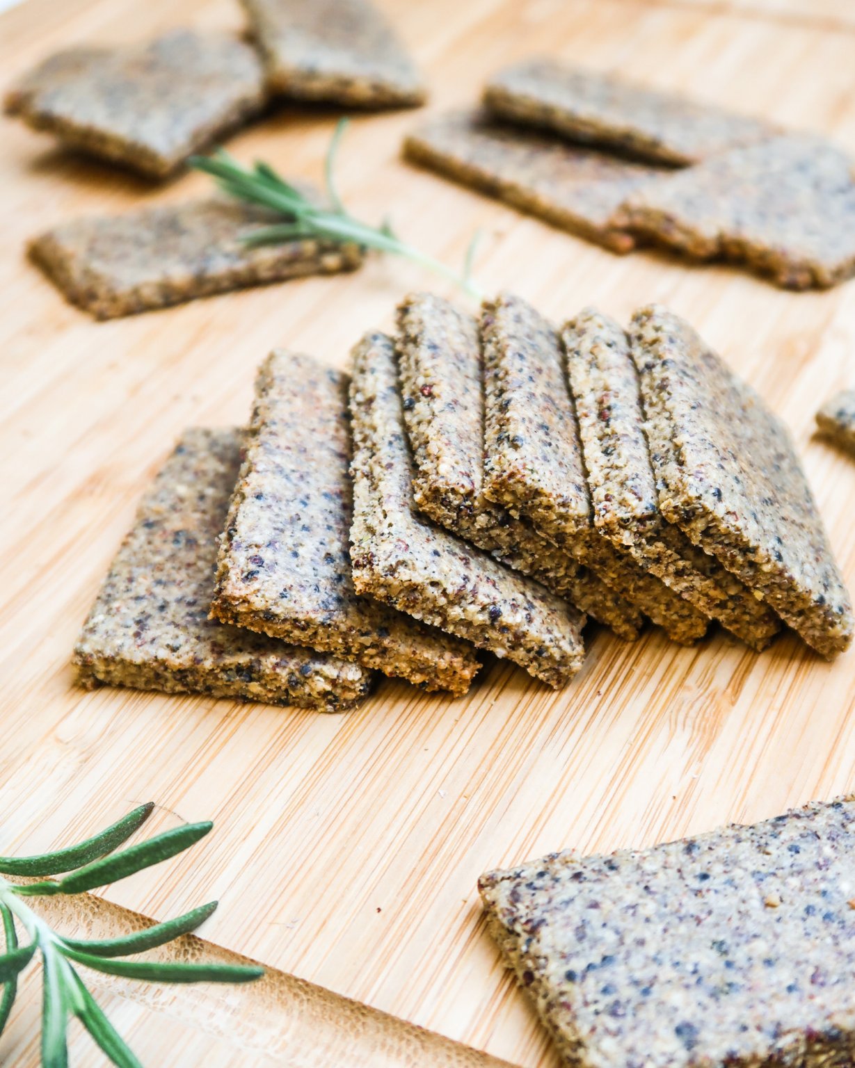 Healthy Vegan Crackers with Quinoa and Tahini Sarahs Vegan Guide