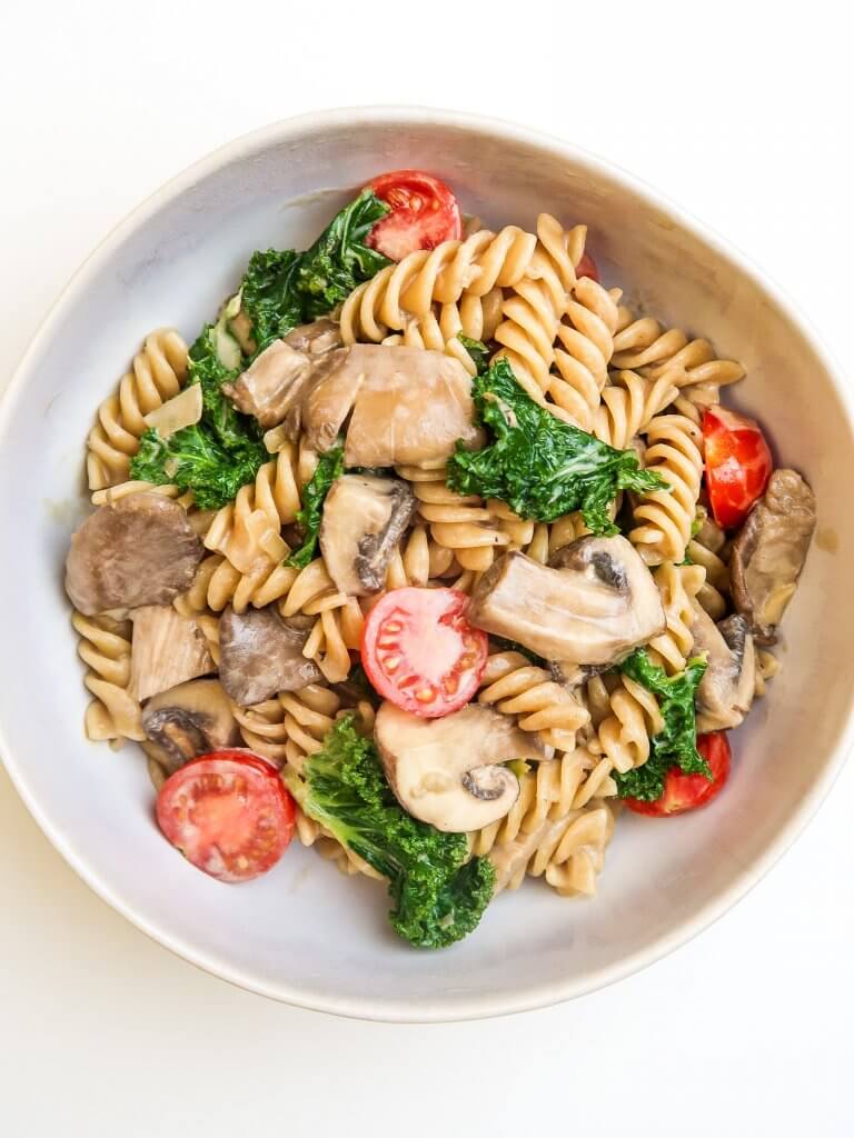 creamy-vegan-mushroom-pasta